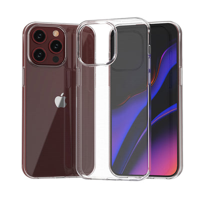 iPhone 15 Pro Max case from the Ultra Clear series in transparent color — Hurtel