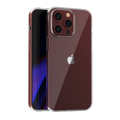 iPhone 15 Pro Max case from the Ultra Clear series in transparent color — Hurtel