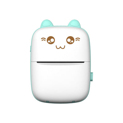 HURC9 Bluetooth Thermal Printer Kitty Mini with App - Blue — Hurtel
