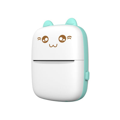 HURC9 Bluetooth Thermal Printer Kitty Mini with App - Blue — Hurtel