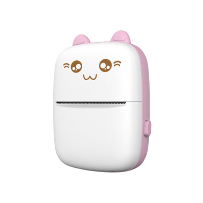 HURC9 Bluetooth Thermal Printer Mini Kitty with App - Pink — Hurtel