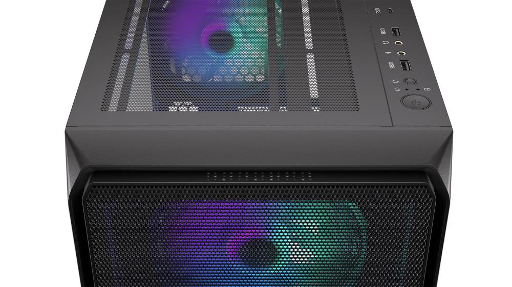 Case ENDORFY Arx 500 ARGB MidiTower Case product features Transparent panel Not included ATX MicroATX MiniITX Colour Black EY2A011