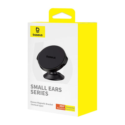 Baseus Small Ears 360° vertical magnetic holder (Overseas Edition) - black