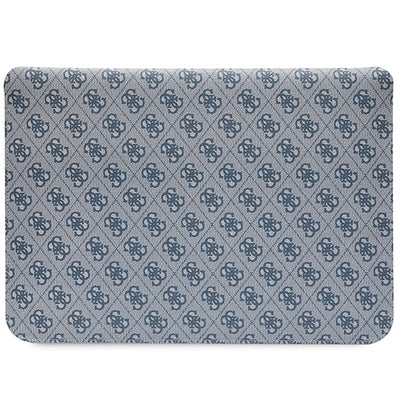Guess 4G Stripe Metal Logo case for a 14" laptop - blue