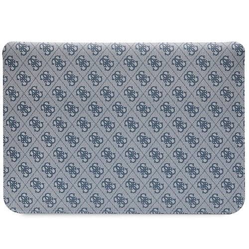 Guess 4G Stripe Metal Logo case for a 14" laptop - blue