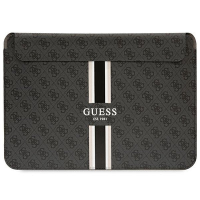 Guess 4G Printed Stripes cover for a 14" laptop - black