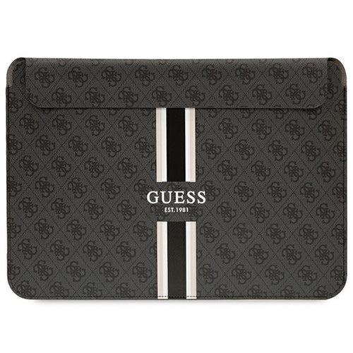 Guess 4G Printed Stripes cover for a 14" laptop - black