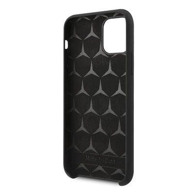 Mercedes MEHCN58SILBK iPhone 11 Pro hardcase black/black Silicone Line
