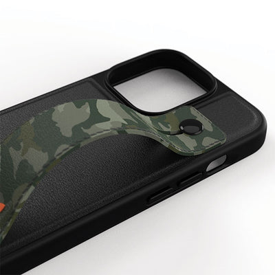Adidas OR Hand Strap Case iPhone 13 Pro /13 6.1" black-green/black-green 47111