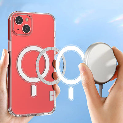 MagSafe iPhone 15 Plus Clear Magnetic Case - transparent — Hurtel