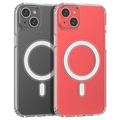 MagSafe iPhone 15 Plus Clear Magnetic Case - transparent — Hurtel