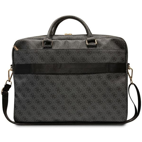 Guess 4G Printed Stripes bag for a 16" laptop - black