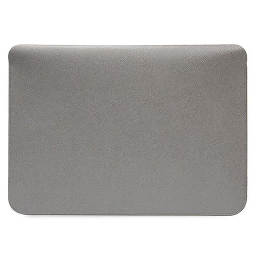 Karl Lagerfeld Saffiano Karl&amp;Choupette case for a 14" laptop - silver