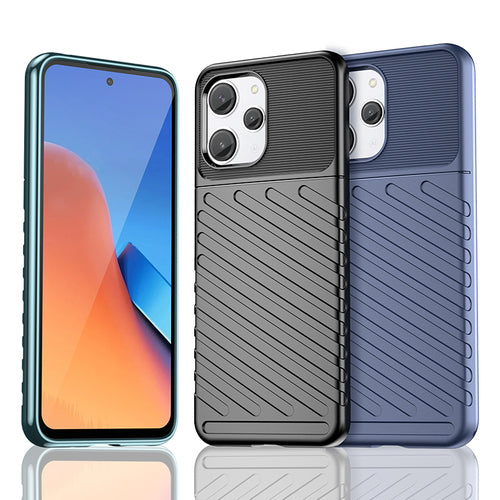 Xiaomi Redmi 12 Thunder Case - black — Hurtel