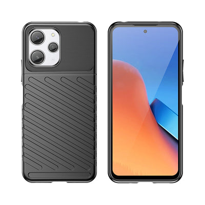 Xiaomi Redmi 12 Thunder Case - black — Hurtel