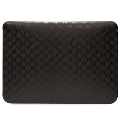 Karl Lagerfeld Saffiano Monogram Choupette case for a 14" laptop - black