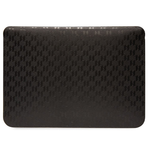 Karl Lagerfeld Saffiano Monogram Choupette case for a 14" laptop - black