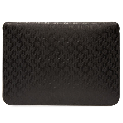 Karl Lagerfeld Saffiano Monogram Choupette case for a 16" laptop - black