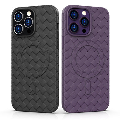 MagSafe Woven Case for iPhone 15 - purple — Hurtel