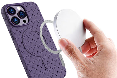 MagSafe Woven Case for iPhone 15 Pro - black — Hurtel