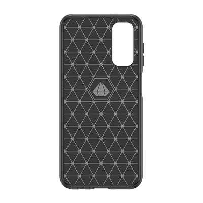 Flexible carbon pattern case for Samsung Galaxy M14 Carbon Case - black — Hurtel