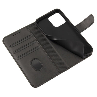 Flip and Wallet Magnet Case for Infinix Hot 30 - Black — Hurtel