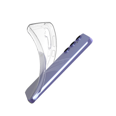 Ultra Clear silicone case for S23 FE, transparent — Hurtel