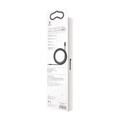 Baseus Yiven Audio cable USB-C to mini jack 3,5mm, 1.2m (Black) - Product Image 7