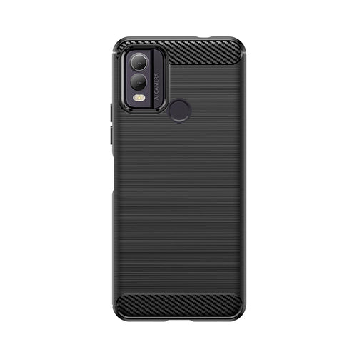 Carbon Case silicone case for Nokia C22 - black — Hurtel