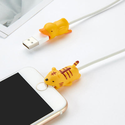 Panda-shaped phone cable cover — Hurtel