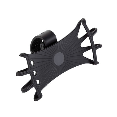 Swivel silicone bike holder with replaceable head - black — Hurtel
