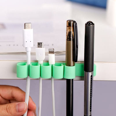 Silicone office organizer - green — Hurtel