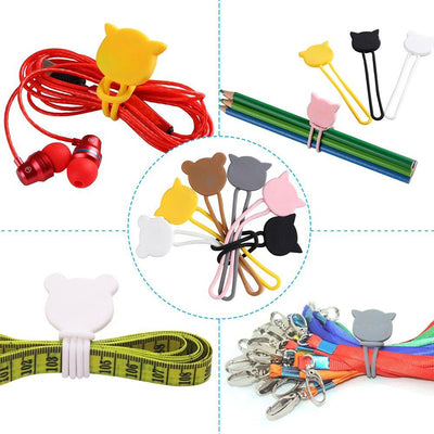 Silicone cable reel - yellow — Hurtel