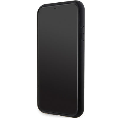 Guess GUHMN61PSAHMCK case for iPhone 11 / Xr - black Saffiano MagSafe