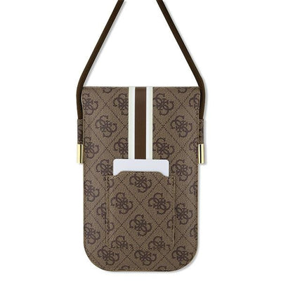 Guess GUOWBP4RPSW handbag - brown 4G Stripes