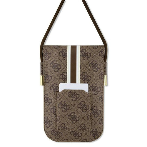 Guess GUOWBP4RPSW handbag - brown 4G Stripes