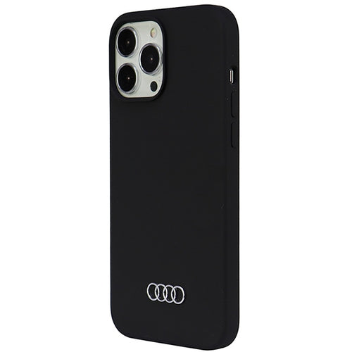 Audi Silicone Case iPhone 13 Pro Max 6.7&quot; black/black hardcase AU-LSRIP13PM-Q3/D1-BK