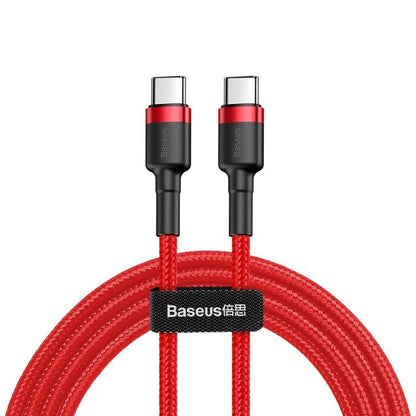 Baseus Cafule Cable USB-C PD 2.0 QC 3.0 60W 1m (Red) - Product Image 1