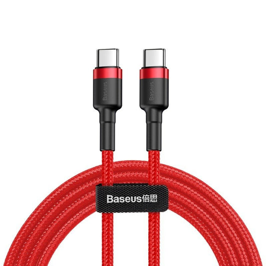 Baseus Cafule Cable USB-C PD 2.0 QC 3.0 60W 1m (Red) - Product Image 1