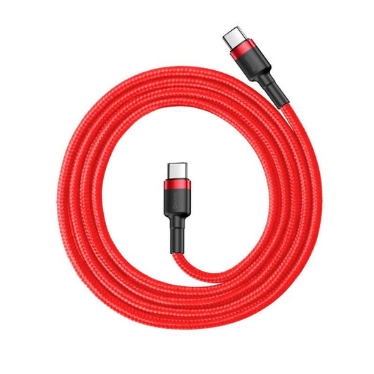Baseus Cafule Cable USB-C PD 2.0 QC 3.0 60W 1m (Red) - Product Image 2