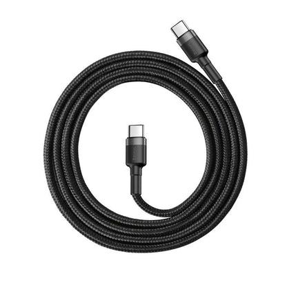 Baseus Cafule Cable USB-C PD 2.0 QC 3.0 60W 1m (Black+Gray) - Product Image 2