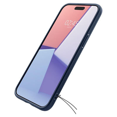 Spigen Liquid Air Case for iPhone 15 Pro Max - Blue