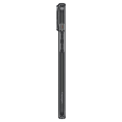Spigen Crystal Flex iPhone 15 Plus Case - Gray-Transparent