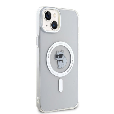 Karl Lagerfeld IML Choupette MagSafe case for iPhone 15 Plus - transparent