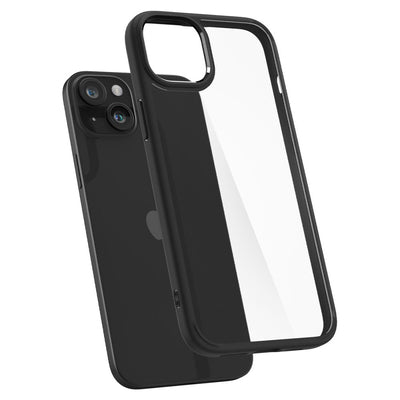 Spigen Ultra Hybrid iPhone 15 Plus Case - Matte Black