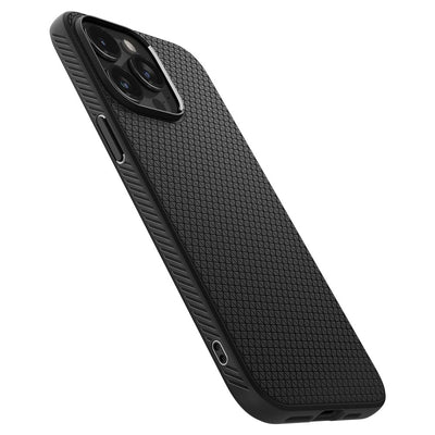Spigen Liquid Air Case for iPhone 15 Pro Max - Matte Black