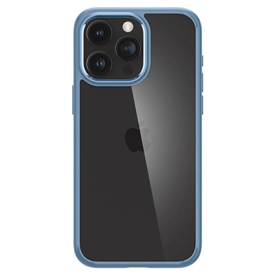 Spigen Crystal Hybrid Case for iPhone 15 Pro Max - Clear Blue