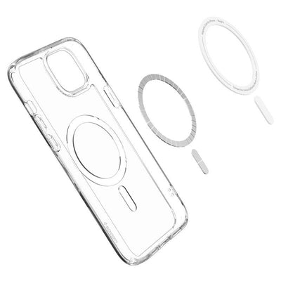 Spigen Crystal Hybrid MagSafe iPhone 15 Plus Case - Clear