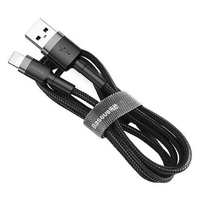 Baseus Cafule USB Lightning Cable 1,5A 2m (Gray+Black) - Product Image 3