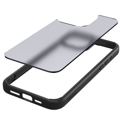 Spigen Ultra Hybrid iPhone 15 Pro Case - Clear Black